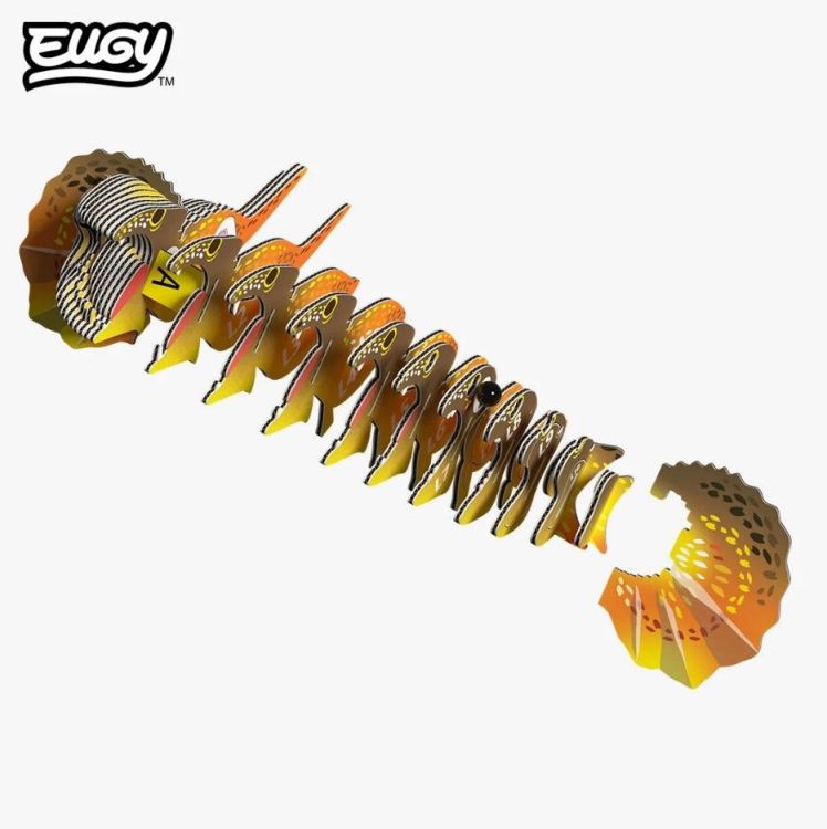 Eugy 3D knutselpakket - 108 - Frilled Lizard