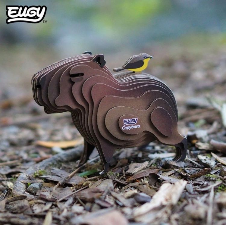 Eugy 3D knutselpakket - 120 - Capybara