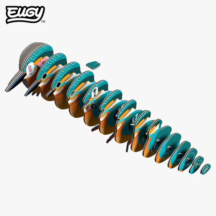 Eugy 3D knutselpakket - 121 - Kingfisher
