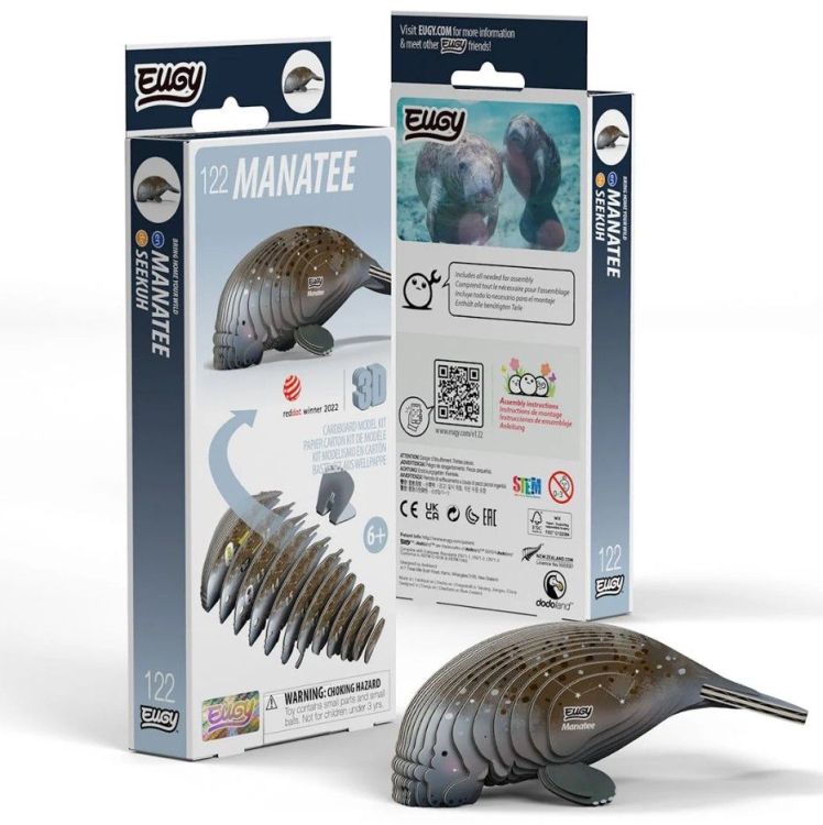 Eugy 3D knutselpakket - 122 - Manatee