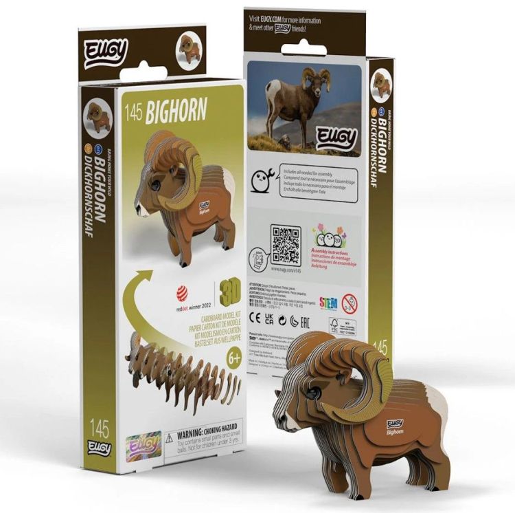 Eugy 3D knutselpakket - 145 - Bighorn