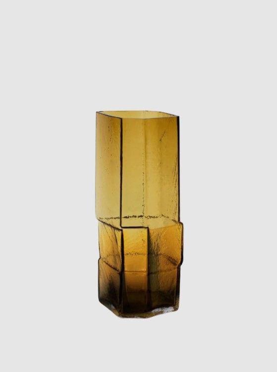 Ferm Living Muro Vaas - Medium - Amber