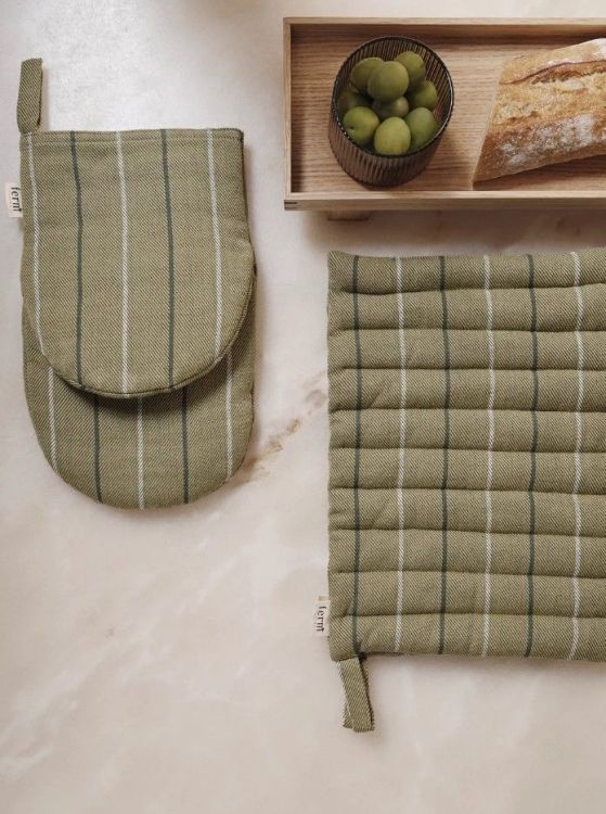 Ferm Living Ovenwanten - ITO - Seaweed (set van 2)
