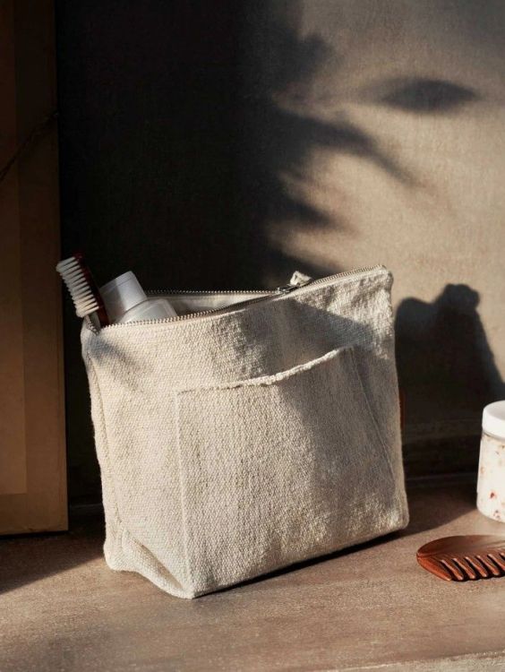 Ferm Living Pocket pouch - Off-White