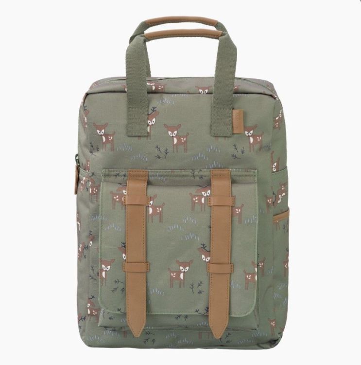 Fresk Rugzak Deer olive - groot Fresk Rugzak Deer olive - groot
