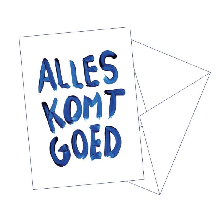 Gentil Postkaart - Alles komt goed Gentil Postkaart - Alles komt goed