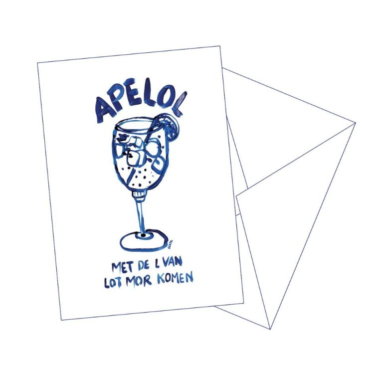 Gentil Postkaart - Apelol Gentil Postkaart - Apelol
