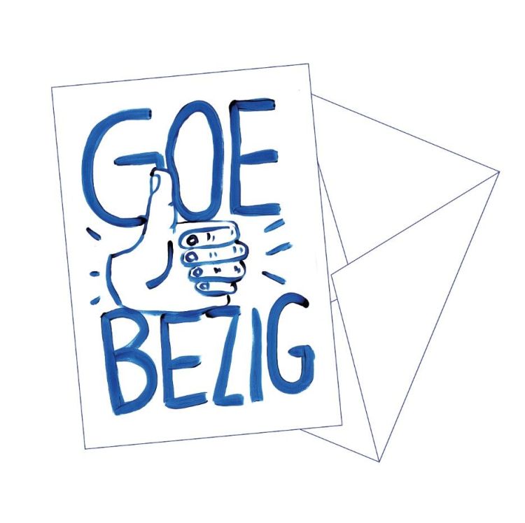Gentil Postkaart - Goe bezig Gentil Postkaart - Goe bezig