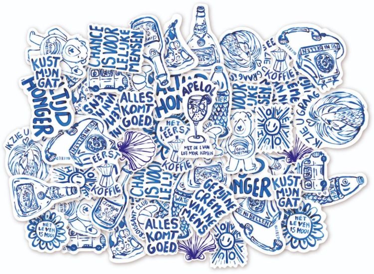 Gentil Sticker - Het is overal iets