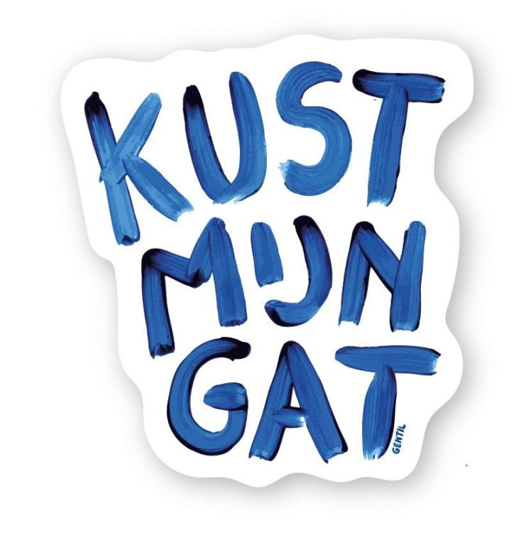 Gentil Sticker - Kust mijn gat Gentil Sticker - Kust mijn gat