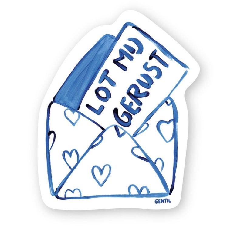 Gentil Sticker - Lot mij gerust Gentil Sticker - Lot mij gerust