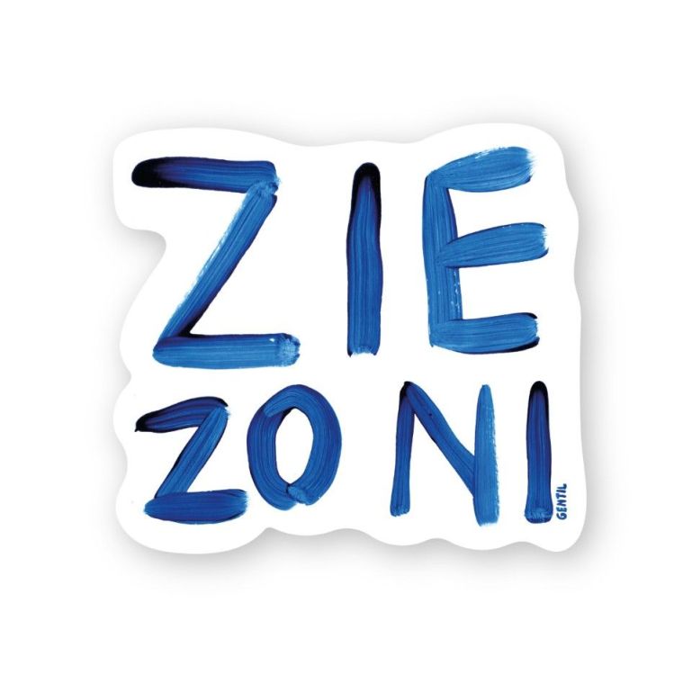 Gentil Sticker - Zie zo ni Gentil Sticker - Zie zo ni