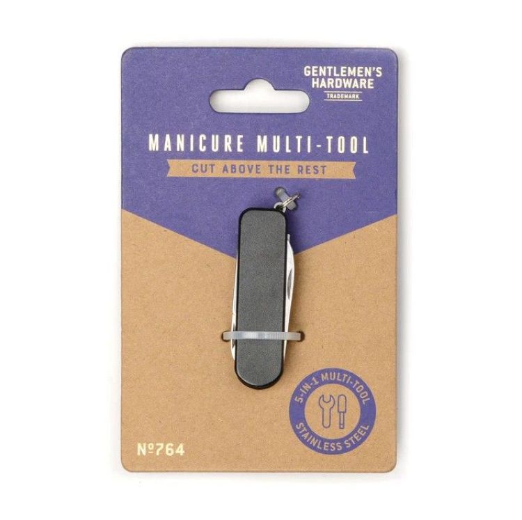 Gentlemens Hardware Sleutelhanger - Manicure multi-tool
