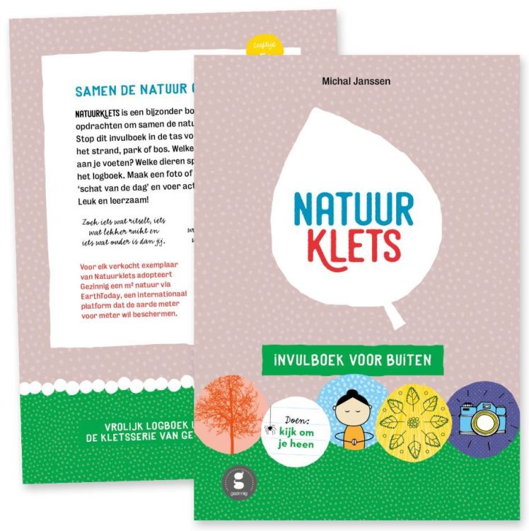 Gezinnig Invulboek voor buiten - Natuurklets