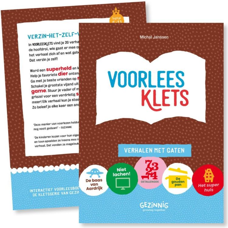 Gezinnig Invulboek - Voorleesklets