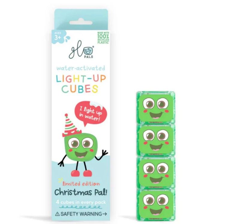 Glo Pals Badspeelgoed - Lichtgevende blokjes - Christmas set (4 stuks) Glo Pals Badspeelgoed - Lichtgevende blokjes - Christmas set (4 stuks)