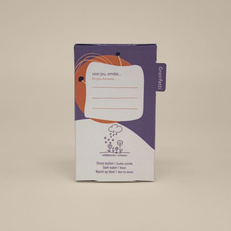 Growfetti Zaadpapier confetti - Ik wens jou het allermooiste