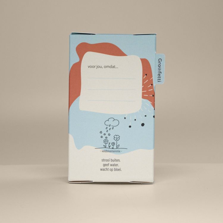 Growfetti Zaadpapier confetti - Ik wens jou plezier