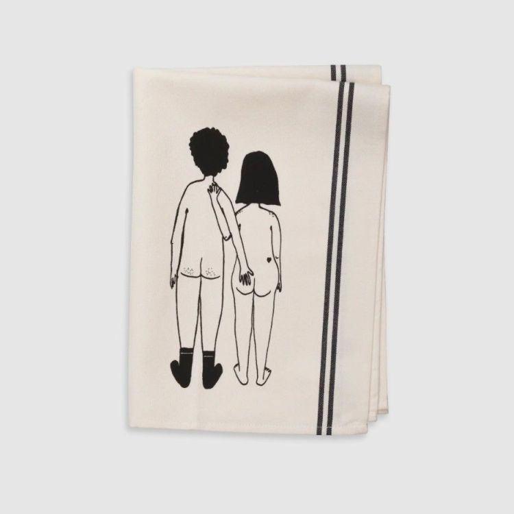 Helen B Keukendoek - Naked couple (back)