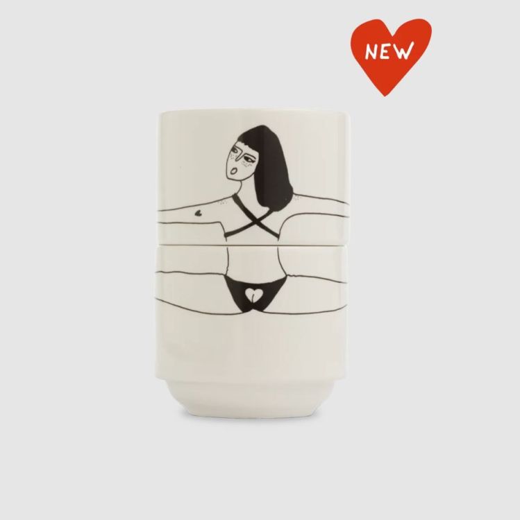 Helen B Stapelbare koppen - My favorite underwear (set van 2)