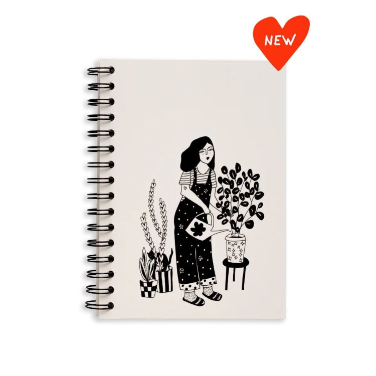 Helen B Wire-o notebook - Plant lover (A5)