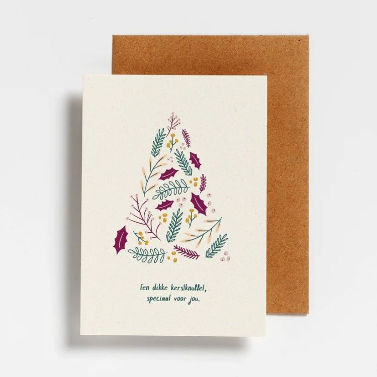 Hello August Postkaartje - Een dikke kerstknuffel, speciaal voor jou. Hello August Postkaartje - Een dikke kerstknuffel, speciaal voor jou.