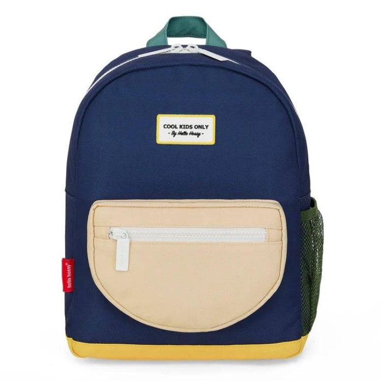 Hello Hossy Rugzak - Mini Dark Blue +6 jaar