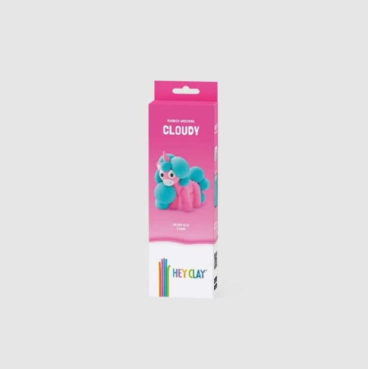 HEY CLAY Cloudy - 3 potjes klei