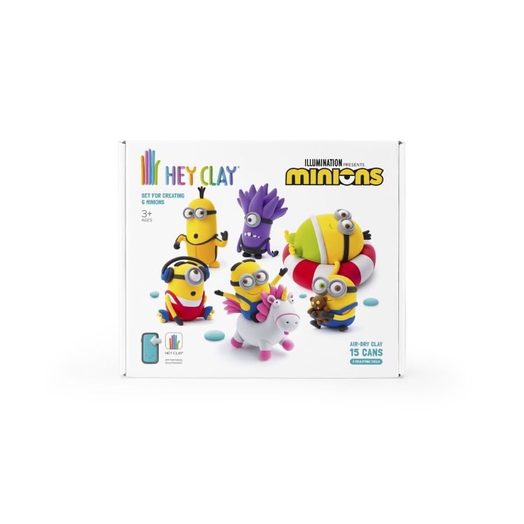 HEY CLAY Minions - Limited edition - 15 potjes klei HEY CLAY Minions - Limited edition - 15 potjes klei