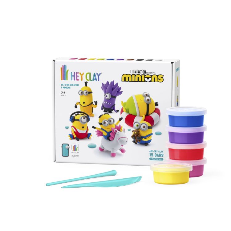 HEY CLAY Minions - Limited edition - 15 potjes klei