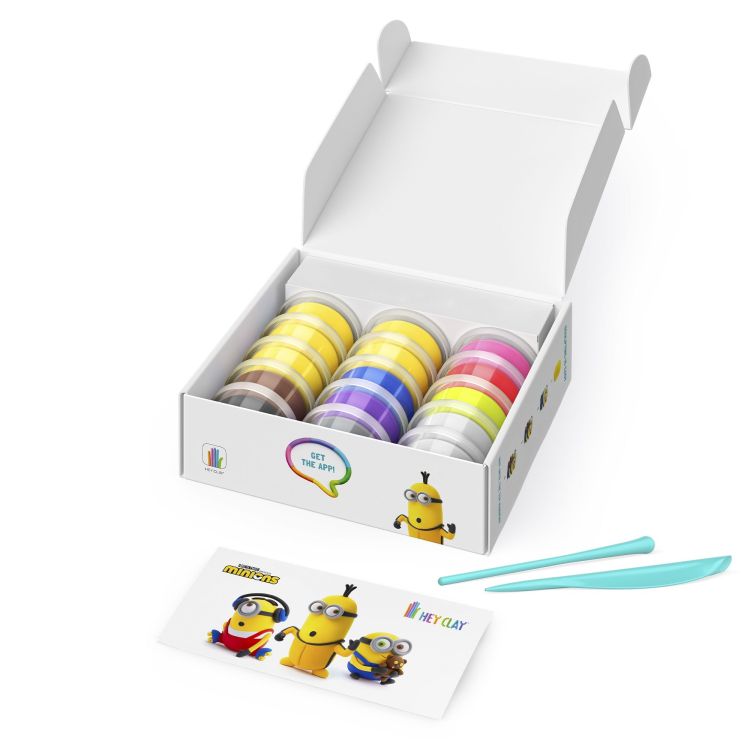 HEY CLAY Minions - Limited edition - 15 potjes klei