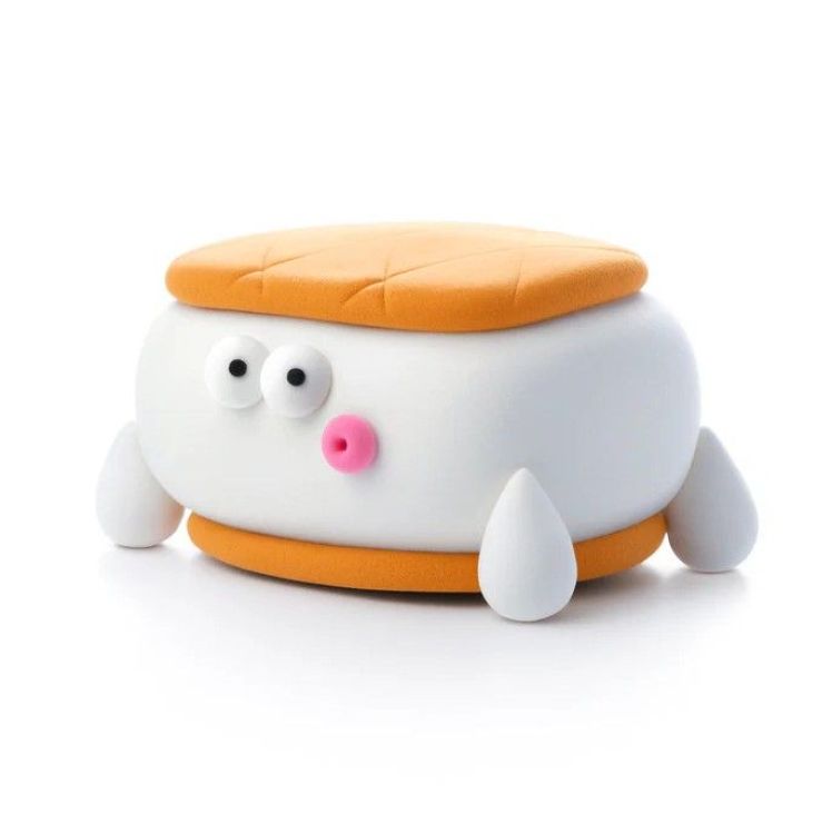 HEY CLAY Yeti Sandwich - 3 potjes klei