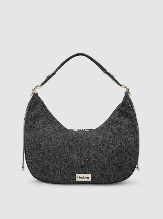 Hindbag Handtas - Bianca Denim Gris Fonce Hindbag Handtas - Bianca Denim Gris Fonce