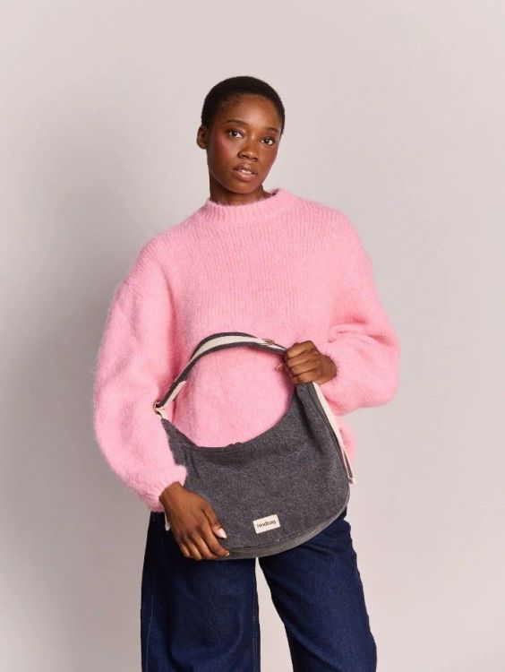 Hindbag Handtas - Bianca Denim Gris Fonce