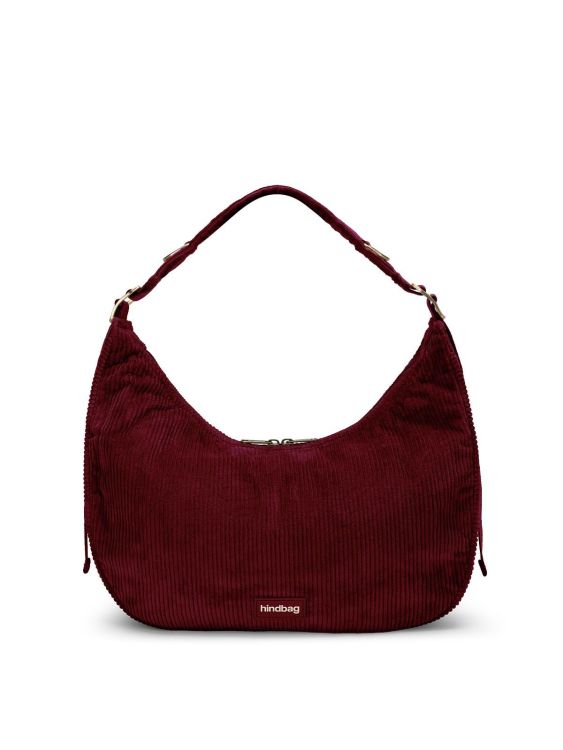 Hindbag Handtas - Bianca Velours Bordeaux Hindbag Handtas - Bianca Velours Bordeaux