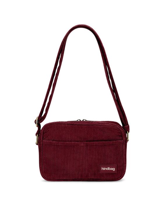 Hindbag Handtas - Nino Velours Bordeaux Hindbag Handtas - Nino Velours Bordeaux