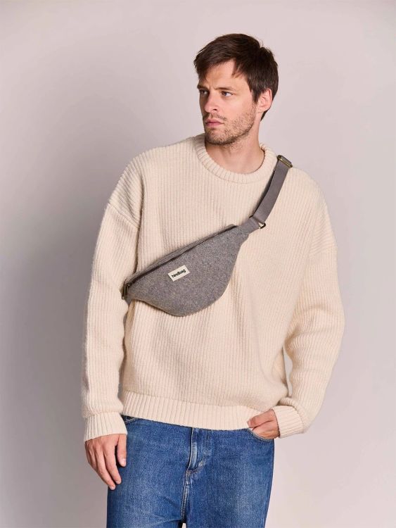 Hindbag Heuptas - Olivia Effet Laine Gris