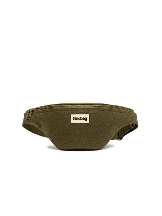 Hindbag Heuptas - Olivia Effet Laine Khaki Hindbag Heuptas - Olivia Effet Laine Khaki