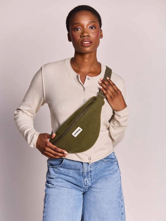 Hindbag Heuptas - Olivia Effet Laine Khaki