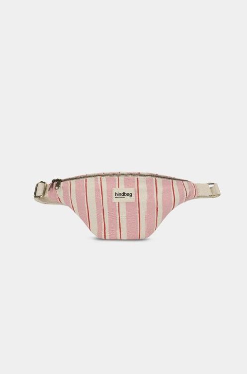 Hindbag Heuptas - Olivia Rayures Larges Rouge and Rose Hindbag Heuptas - Olivia Rayures Larges Rouge and Rose