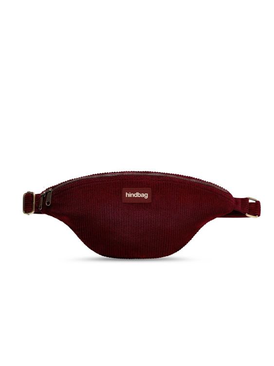 Hindbag Heuptas - Sasha Velours Bordeaux Hindbag Heuptas - Sasha Velours Bordeaux