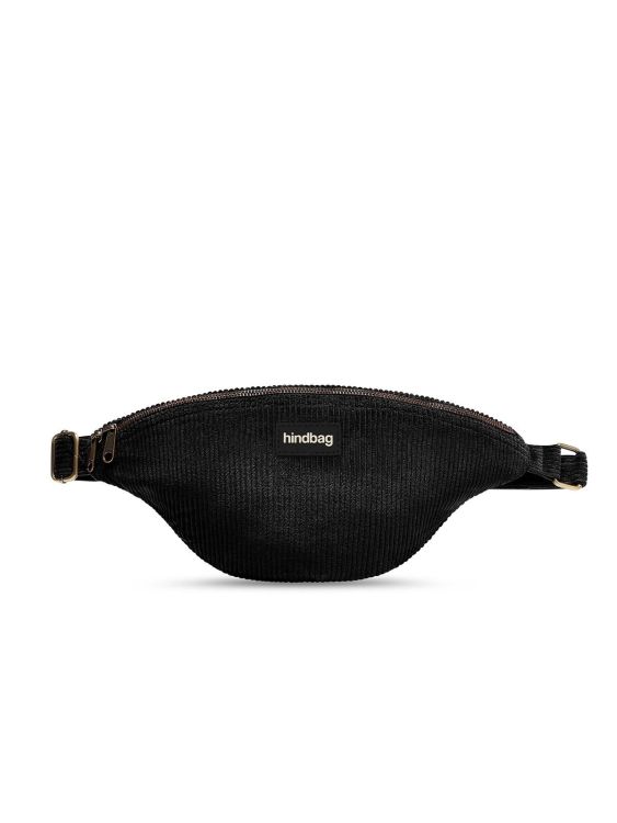 Hindbag Heuptas - Sasha Velours Noir Hindbag Heuptas - Sasha Velours Noir