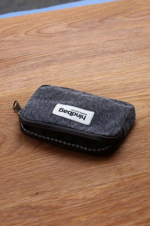 Hindbag Portemonnee - Lili Demin Gris