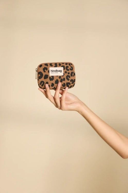 Hindbag Portemonnee - Lili Leopard Cannelle