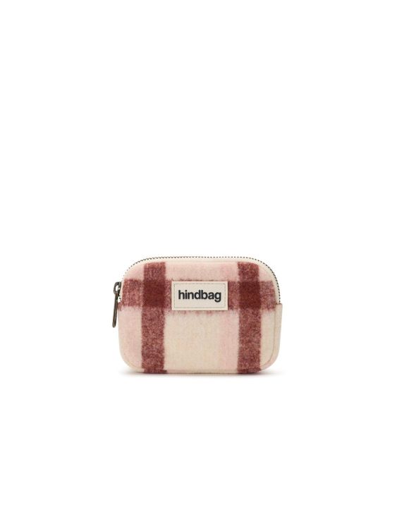 Hindbag Portemonnee - Lili Tartan Rose Hindbag Portemonnee - Lili Tartan Rose