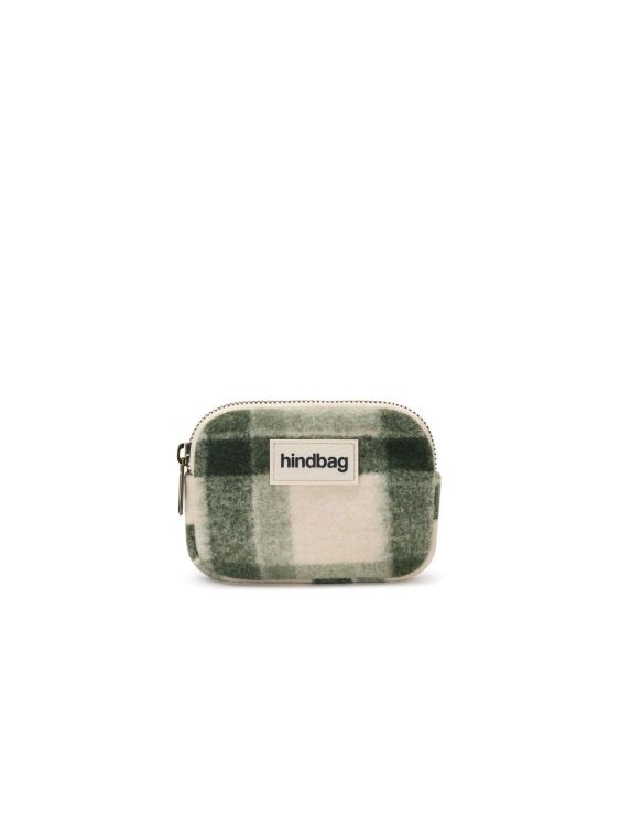 Hindbag Portemonnee - Lili Tartan Vert Hindbag Portemonnee - Lili Tartan Vert