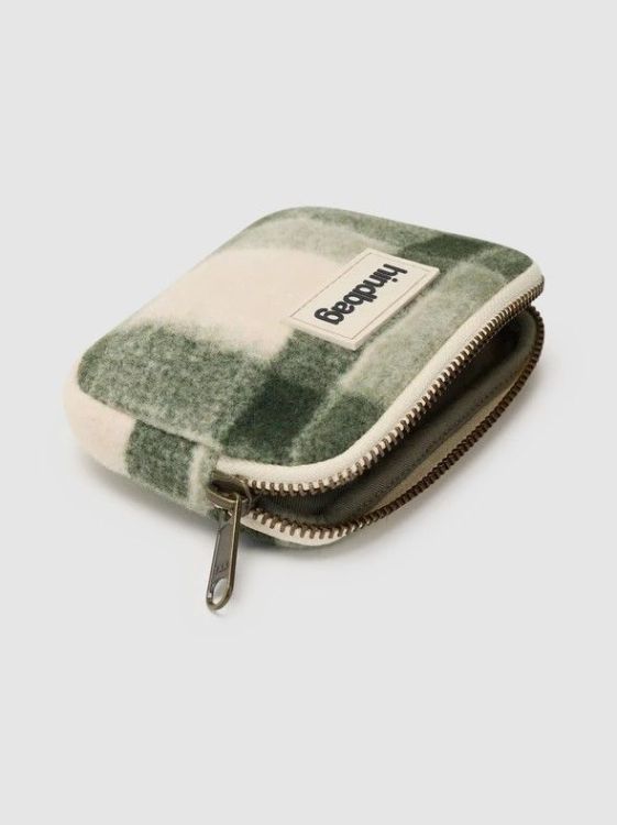 Hindbag Portemonnee - Lili Tartan Vert