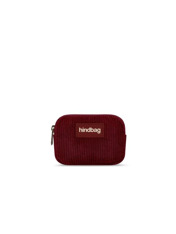Hindbag Portemonnee - Lili velours bordeaux