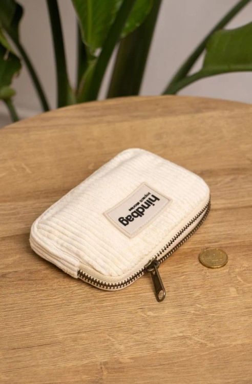 Hindbag Portemonnee - Lili velours creme