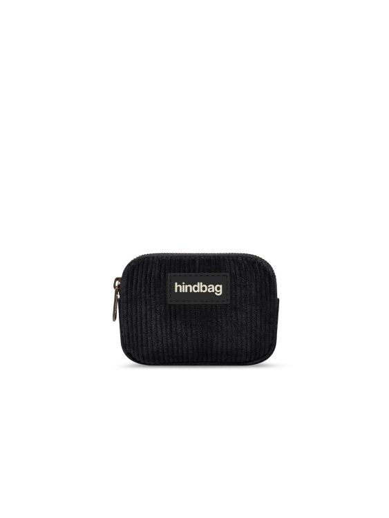 Hindbag Portemonnee - Lili velours noir Hindbag Portemonnee - Lili velours noir